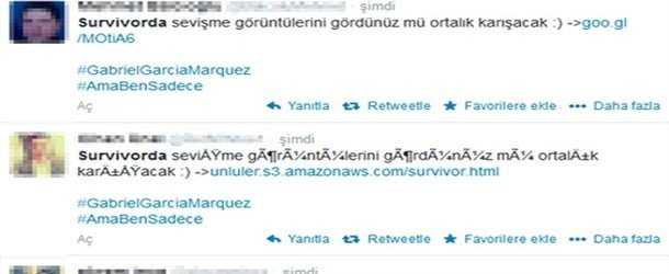 Twitter’da ‘Survivor’ Virüsü