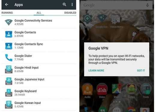 Google VPN Geliyor