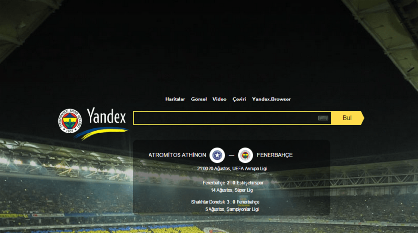 Fenerbahçe-Yandex Rekora Koşuyor