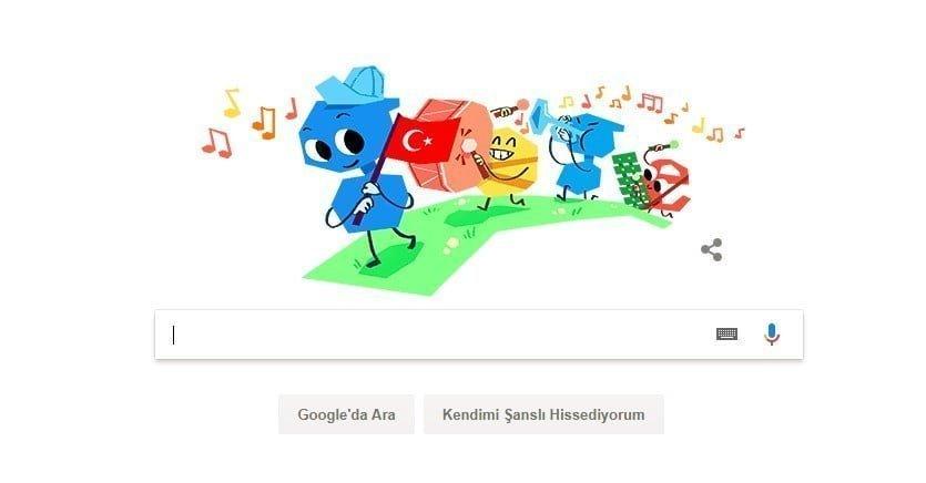 Google’dan 23 Nisan’a özel Doodle