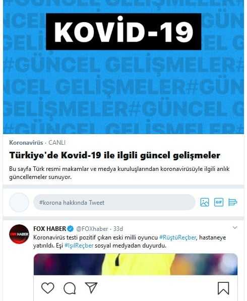 Twitter'dan koronavirüs önlemi!