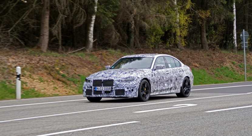 2021 BMW G80 M3 pistlerde boy gösterdi!