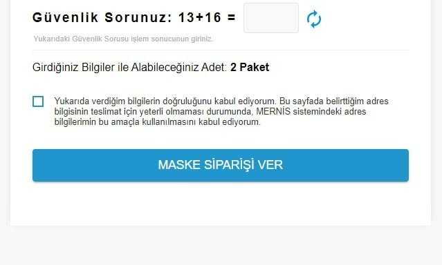 e-Devlet'ten ücretsiz maske nasıl alınır ?