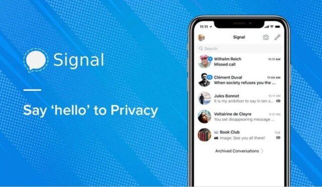 Signal’den Tepki: Verileriniz Sizin Elinizde