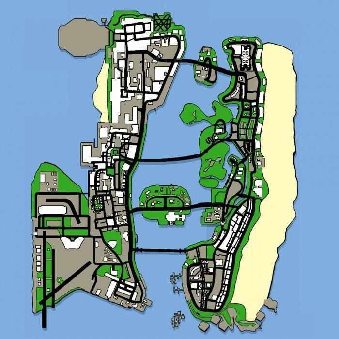 GTA 6'nın Vice City Haritası Göründü 