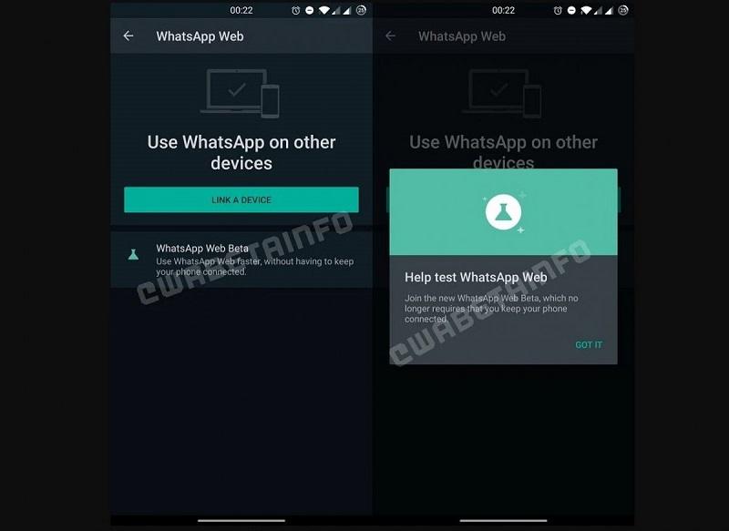 WhatsApp Çoklu Cihaz Özelliğine Kavuşuyor