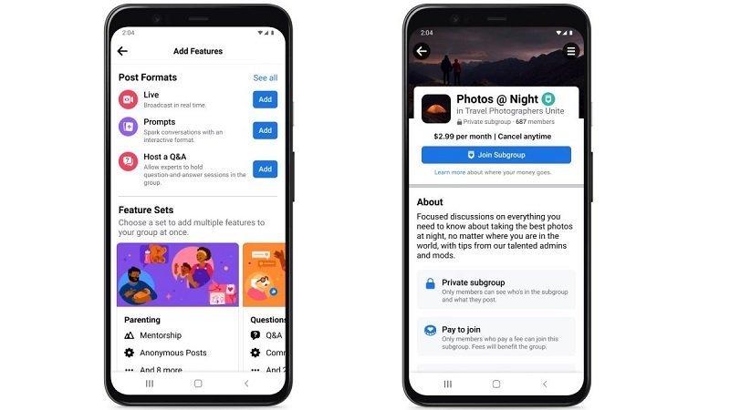 Facebook Gruplar'a Ücretli Abonelik Sistemi Geliyor