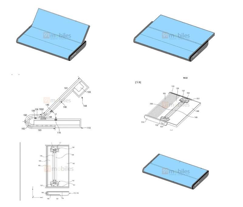 Samsung'dan Yeni Katlanabilir Telefon Patenti