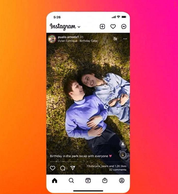 Instagram Ana Sayfa Tasarımında Değişikliğe Gidiyor