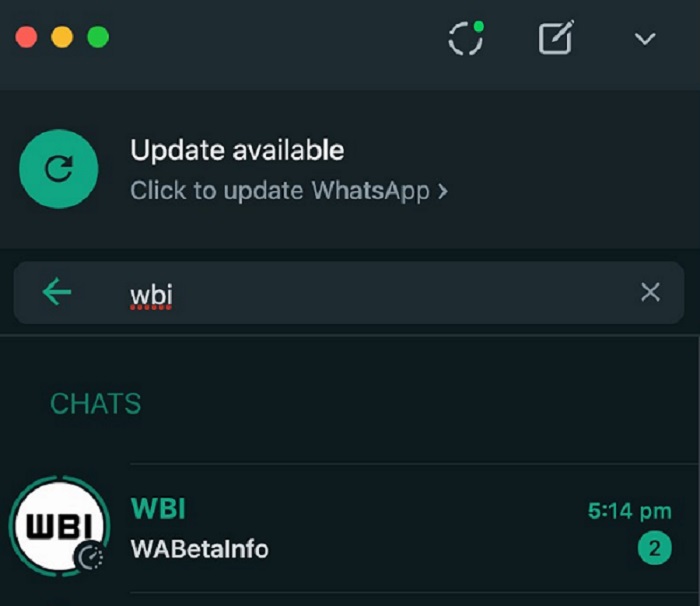 WhatsApp Durum Güncellemesi Artık Sohbet Listesinde Görünecek!