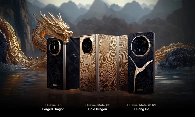 Huawei Mate X6 ve Mate 70 RS Lüks Tasarımlarla Caviar’dan Geleniyor!