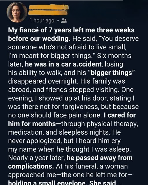 He Left Me at the Altar—Then the Universe Sent a Wheelchair and a